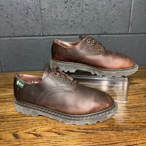 Vintage Y2K Eastland Brown Leather Oxford Lug Sole Shoes Women’s 9